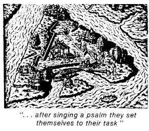 After singing a Psalm